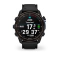 Умные часы Garmin DESCENT MK3I – 43 мм, титановый угольно-серый, DLC, черный силиконовый ремешок 010-02753-11 2453