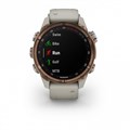 Умные часы Garmin DESCENT MK3I 43 мм, титановый, бронзовый безель PVD, серый силиконовый ремешок 010-02753-14 2454