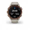 Умные часы Garmin DESCENT MK3I 43 мм, титановый, бронзовый безель PVD, серый силиконовый ремешок 010-02753-14 2454