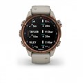 Умные часы Garmin DESCENT MK3I 43 мм, титановый, бронзовый безель PVD, серый силиконовый ремешок 010-02753-14 2454