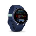 Умные часы Garmin VIVOACTIVE 5 синие с металлически-синим безелем и силиконовым ремешком 010-02862-12 2456 - фото 9599
