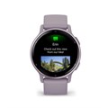 Умные часы Garmin VIVOACTIVE 5 цвет орхидеи с металлическим безелем и силиконовым ремешком 010-02862-13 2458 - фото 9632