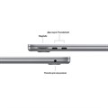 Apple MacBook Air 13" (M3, 8C CPU/8C GPU, 2024), 8 ГБ, 256 ГБ SSD, «серый космос» MRXN3 2482 - фото 9723