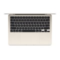 Apple MacBook Air 15" (M3, 8C CPU/10C GPU, 2024), 8 ГБ, 256 ГБ SSD, «сияющая звезда»  MRYR3 2493 - фото 9828