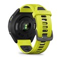 Часы Garmin Forerunner 965 черные,  темно-серый DLC титановый безель, с желто-черным ремешком  010-02809-12 2516